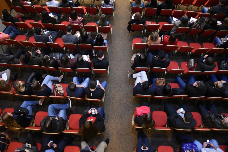 Auditório lotado no CRCPR para receber o Seminário de Contabilidade Pública